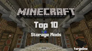 Minecraft Top 10 - Storage Mods