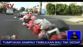 Tumpukan Sampah Berjejer di Jalan Raden Fatah Ciledug Sepanjang 1 Km - BIS 25/05