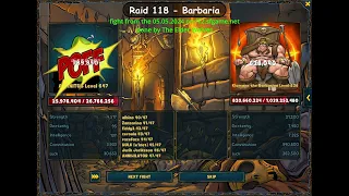 Shakes & Fidget - Raid 118 - Barbaria