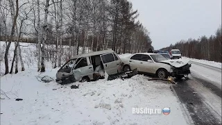 #15 Очень страшные Аварии ЗИМА Январь 2016 - ДТП Car Crash Compilation winter HD