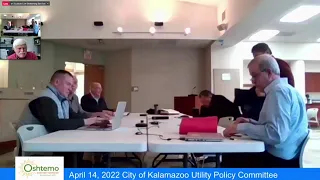 April 14, 2022 Utility Policy Committee Meeting