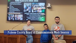 Pickens County Board of Education Work Session | May 3, 2024