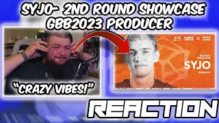HE SHOWED OUT! | SyJo 🇩🇪 | GRAND BEATBOX BATTLE 2023: | Producer Showcase Round 2 (REACTION!!)
