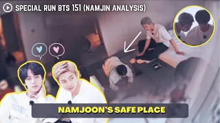 NamJin Analysis: Run BTS 151 (Namjoon’s safe place is right next to Seokjin 💕) [ENG/INDO SUB]