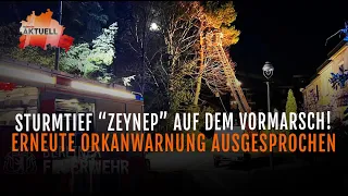 Extreme Unwetter auf dem Weg!  Sturmtief "Zeynep" trifft auf Deutschland | Erneute Orkanwarnung