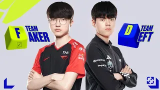 Faker vs Deft 1v1 LCK 2023 Kick-Off - Drafting the Dream Team (Translated)