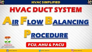 HVAC Training - Duct Air Balancing Calculation