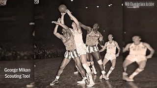 George Mikan Scouting Video (First Dominating HOF NBA center)