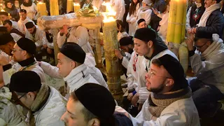 Sant'Agata, i devoti sciolgono il voto.