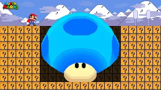 Mariocraft: Can Mario Collect Ice Mega Mushrooms in New Super Mario Bros. U ?