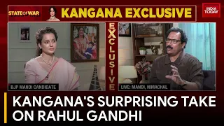 'Rahul Gandhi is a victim, He Is Not As Unsuccessful As The World Thinks' reveals Kangana Ranaut