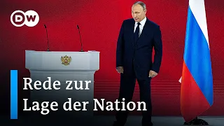 Putin warnt vor dem Überschreiten einer "roten Linie" | DW Nachrichten