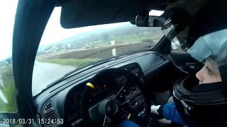 Vízvári Vivien Peugeot 306 GTi6 - 2018. 03. 31. HRC - 1. futam