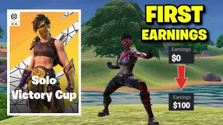 How I Made My First Fortnite Earnings... (+$100)