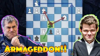 Missed Opportunities in Armageddon | Ivanchuk vs Carlsen | Chess24 Legends of Chess 2020