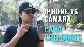 Iphone 📱 vs cámara 📷 para crear contenido (Descubre cual es el ideal para ti)