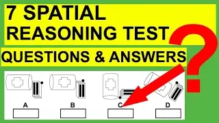 7 SPATIAL REASONING TEST Questions, Answers and TIPS!