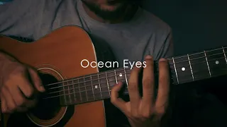 Ocean Eyes - Billie Eilish cover | Deep Phoenix | Fingerstyle Guitar Harmonics