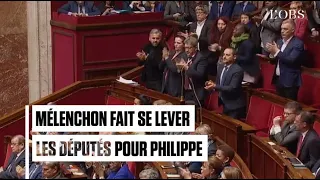 Quand Jean-Luc Mélenchon fait ovationner Edouard Philippe à l'Assemblée