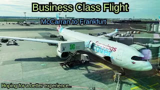 A330-300 Business Class McCarran to Frankfurt AirPort #aviation #flights #travel