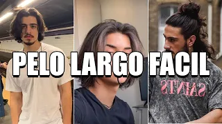 COMO dejarte EL PELO LARGO hombre | ETAPA INCOMODA