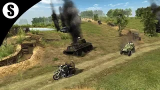 Прохождение Men of War: Assault Squad [Сингл-мод] ( Белостокский котёл )