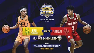 FEU Tamaraws vs San Beda Red Lions Machateam Highlights | July 23, 2023