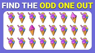 Find the ODD One Out | Sweets and Drinks Emoji Quiz 🍦🥤 Jungle Quiz