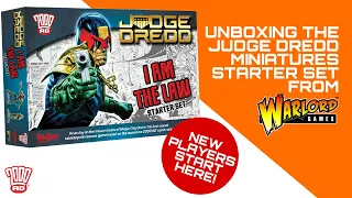 Warlord Games: Judge Dredd Starter Set unboxing