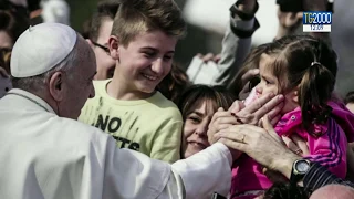 Papa Francesco a San Crispino, la prima visita del 2019 a parrocchia romana