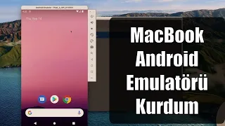 M1 Macbook Air Android Emulatorü ile APK Kurdum