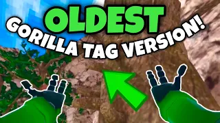 I Played The OLDEST VERSION of Gorilla Tag…