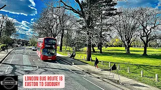 I rode London's busiest Bus Route 18 Join and find out what was like