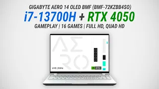 Core i7-13700H + GeForce RTX 4050 Laptop (45W): Test in 16 games at 1080p/1440p