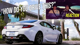 Friend Reacts to My Modified 2022 Subaru BRZ