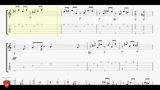 Silvius Leopold Weiss - Prelude in D - Guitar Tab