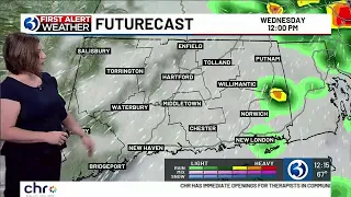 FORECAST: Meteorologist Jill Gilardi has your Wednesday NOON forecast