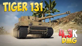 Tiger 131 - 6 Kills 4.3K DMG - Elementary! - World Of Tanks