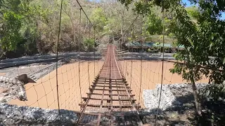 HANGING BRIDGE AT CAMP VIZCARRA ECOLOGY PARK