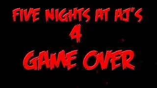 Five Nights at Aj's 4 Game Over (Coming Soon)