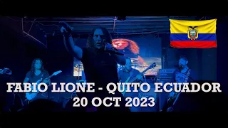 Concierto Fabio Lione Completo Ecuador Quito 2023