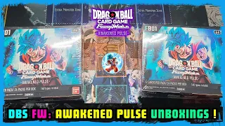 DBS FUSION WORLD: AWAKENED PULSE DOUBLE #UNBOXING