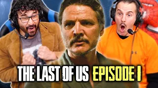 THE LAST OF US EPISODE 1 REACTION!! 1x1 Review & Breakdown | HBO | Ending Scene