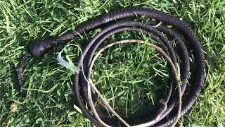 Cracking the 9' Trinity Whip Co. Indy Crystal Skull Bullwhip: A Year Later