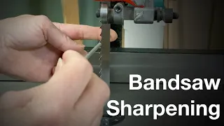 How to Sharpen Bandsaw Blades