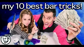 My Ten Best Bar Tricks (Secrets Revealed!) | Steve-O