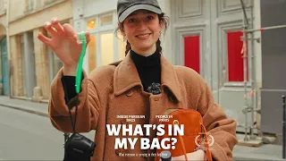 WHAT'S IN MY BAG? Everyday essentials bags in Paris Spring 2024 | EP5