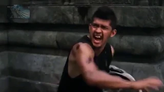 Iko Uwais vs Alien badass fight scene on Prambanan Temple