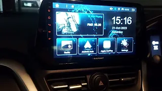 Review: 10 inches Blaupunkt ft. Lauderdale music system in Toyota Hyryder