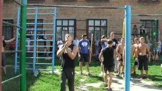 28.07.12 Показательное выступление Street WorkOUT Sumy в Ромнах